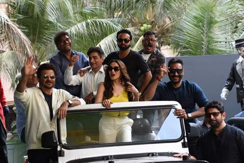 Celebrities at the trailer launch of 'Total Dhamaal'