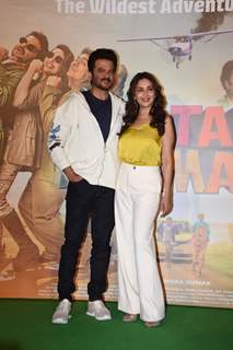 Anil Kapoor and Madhuri Dixit at the trailer launch of 'Total Dhamaal'