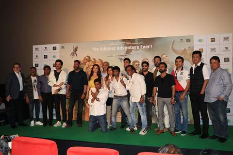 Celebrities at the trailer launch of 'Total Dhamaal'