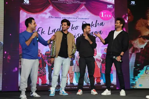 Anil Kapoor and Darshan Raval at NMIMS