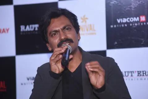Nawazuddin Siddiqui for Promotions of Thackeray