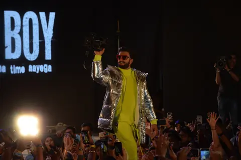 Ranveer Singh at Gully Boy Music Launch