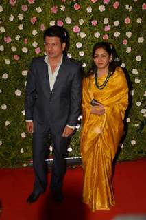 Actors at Amit Thackeray's reception