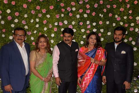 Actors at Amit Thackeray's reception