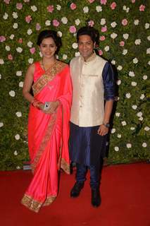 Aniket Vishwasrao at Amit Thackeray's reception