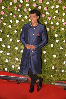 Siddharth Jadhav at Amit Thackeray's reception