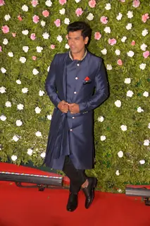 Siddharth Jadhav at Amit Thackeray's reception