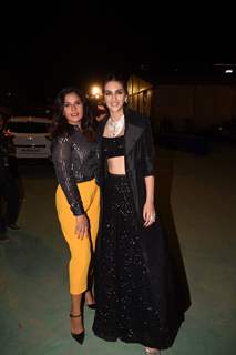 Kriti Sanon and Richa Chadda at Umang Event