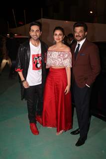 Ayushmann Khurrana, Parineeti Chopra and Anil Kapoor at Umang Event