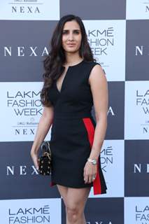 Abhishek Kapoor's wife at Lakme Fashion Week Day 1