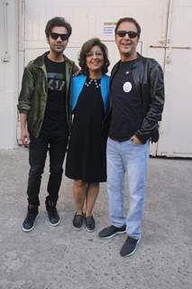 Cast of 'Ek Ladki Ko Dekha Toh Aisa Laga' promoting the film