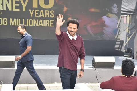 Anil Kapoor spotted at Slumdog Millionaire 10 year celebration
