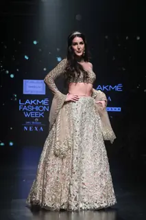 Isabelle Kaif snapped at Lakme Fashion Week