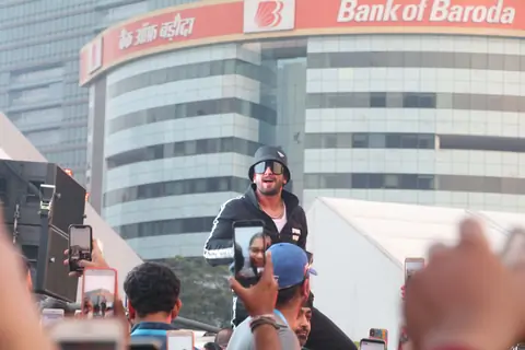 Ranveer Singh snapped at Lakme Fashion Week