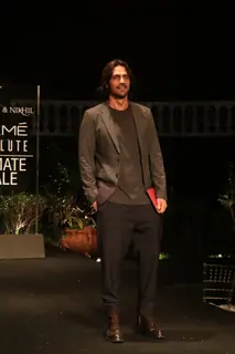 Arjun Rampal snapped at Lakme Fashion Week