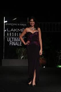 Kubra Sait snapped at Lakme Fashion Week