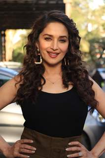 Madhuri Dixit of Total Dhamaal promoting the film