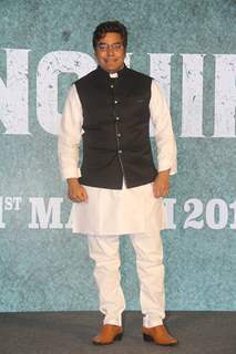 Ashutosh Rana of Sonchiriya at the trailer launch