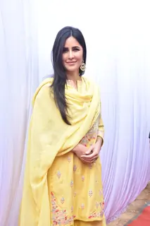 Katrina Kaif at Anurag Basu's Saraswati Pooja