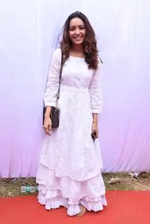 Asha Negi at Anurag Basu's Saraswati Pooja