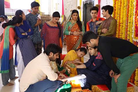 Sameer and Naina's Mehndi Ceremony on Yeh Un Dinon Ki Baat Hai