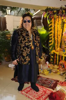 Bappi Lahiri's Saraswati Pooja