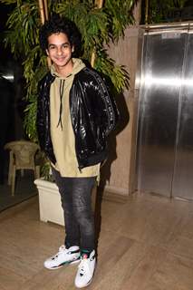 Budding actor Ishaan Khattar attend the Gully Boy screening