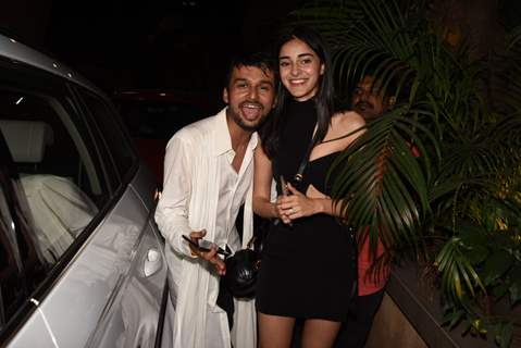 Ananya Pandey snapped at Punit Malhotra's Valentine Bash