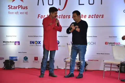 Sushant Singh and Ahmed Khan snapped at CINTAA Act Fest