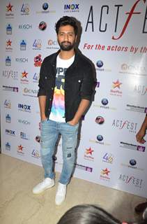 Vicky Kaushal snapped at CINTAA Act Fest