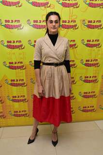 Taapsee Pannu Snapped during Badla song launch
