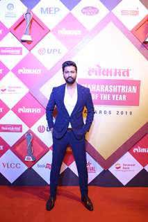 Vicky Kaushal snapped at Lokmat Awards