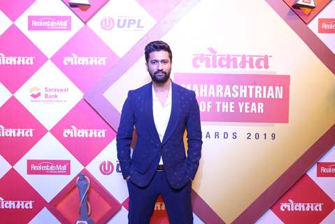 Vicky Kaushal snapped at Lokmat Awards