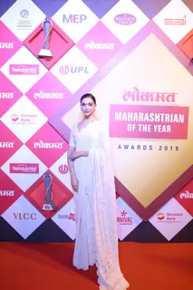 Deepika Padukone snapped at Lokmat Awards