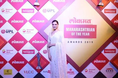 Deepika Padukone snapped at Lokmat Awards