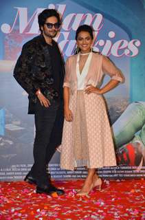 Ali and Shraddha snapped at Milan Talkies Trailer Launch