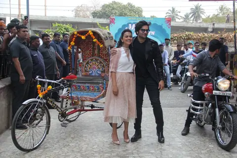 Ali and Shraddha snapped at Milan Talkies Trailer Launch