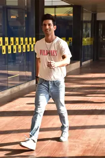 Sushant Singh Rajput snapped at Sonchiriya Promotions