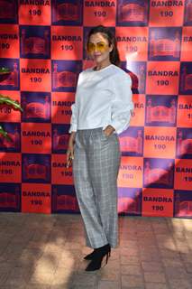 Amrita Arora snapped at Bandra 190 exhibition