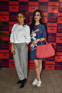 Celebs snapped at Bandra 190 exhibition
