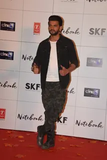 Pranutan Bahl and Zaheer Iqbal at the trailer launch of Notebook