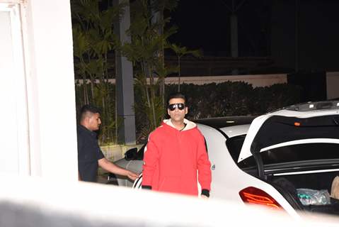 Karan Johar attends Akash Ambani's pre-wedding bash!