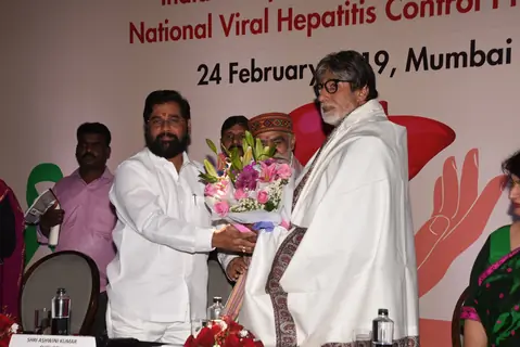 Amitabh Bachchan at National Viral Hepatitis Control program