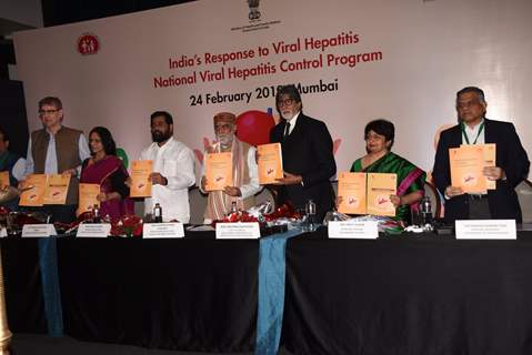 Amitabh Bachchan at National Viral Hepatitis Control program