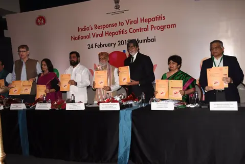 Amitabh Bachchan at National Viral Hepatitis Control program