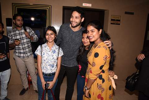 Siddhant Chaturvedi at the screening of 'Made in Heaven'!