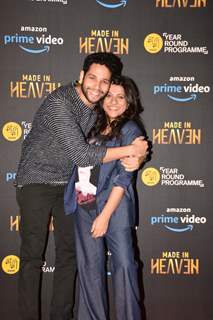 Siddhant Chaturvedi and Zoya Akhtar at the screening of 'Made in Heaven'!