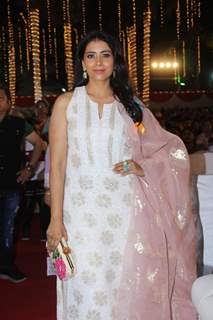 Sonali Kulkarni at an annual day in  Versova!