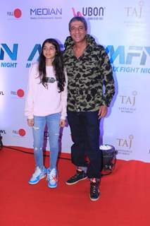 Chunky Pandey at Matrix Fight night!