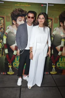 Ronit Roy snapped at the Luka Chuppi success bash!